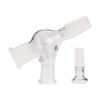 14mm Female to 14mm Male Pass-Through Glass Adapter import placeholder for 7181151994035