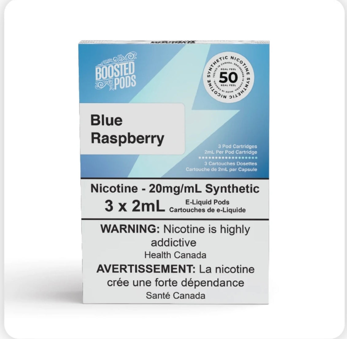 boosted pods stlth compatible blue rad razz wave 50mg hit synthetic nicotine boosted pods stlth compatible blue rad razz wave 50mg hit synthetic nicotine