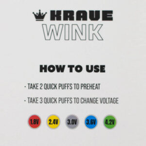 krave wink 510 battery