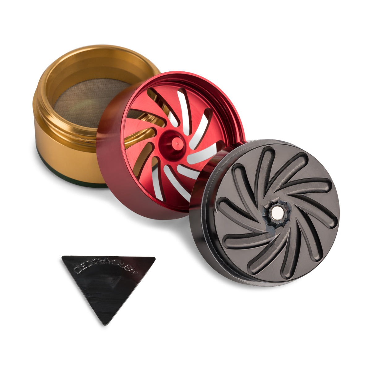groove 4 piece cnc grinder/sifter groove 4 piece cnc grinder/sifter