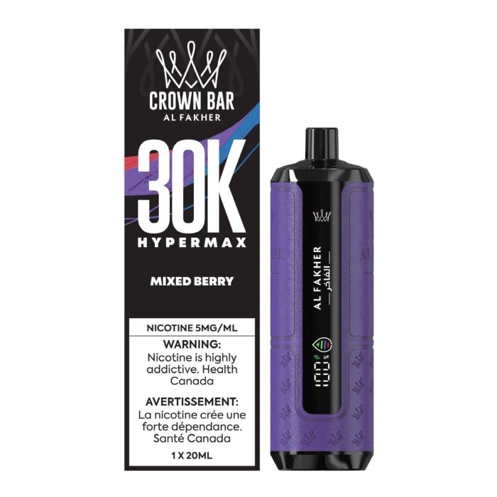 al fakher crown bar hyper max 30k mixed berry.jpg al fakher crown bar hyper max 30k mixed berry.jpg