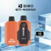 BIMO GTI 40K Puffs Strawberry Kiwi bimo gti 40k puffs 10 pack multiple flavors