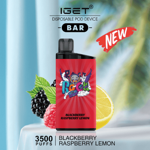 iget bar blackberry raspberry lemon 3500 puffs disposable vape iget bar blackberry raspberry lemon 3500 puffs disposable vape