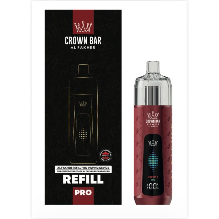 crimson red al fakher refill pro device kit refillable hookah vape.jpg crimson red al fakher refill pro device kit refillable hookah vape.jpg