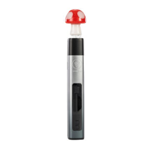 potv x empire glass red & white mushroom