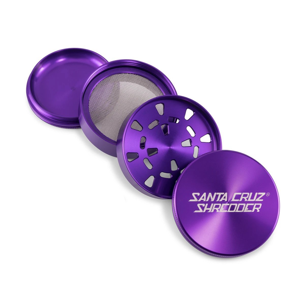 santa cruz shredder 4 piece grinder choose small, medium or large santa cruz shredder 4 piece grinder choose small, medium or large