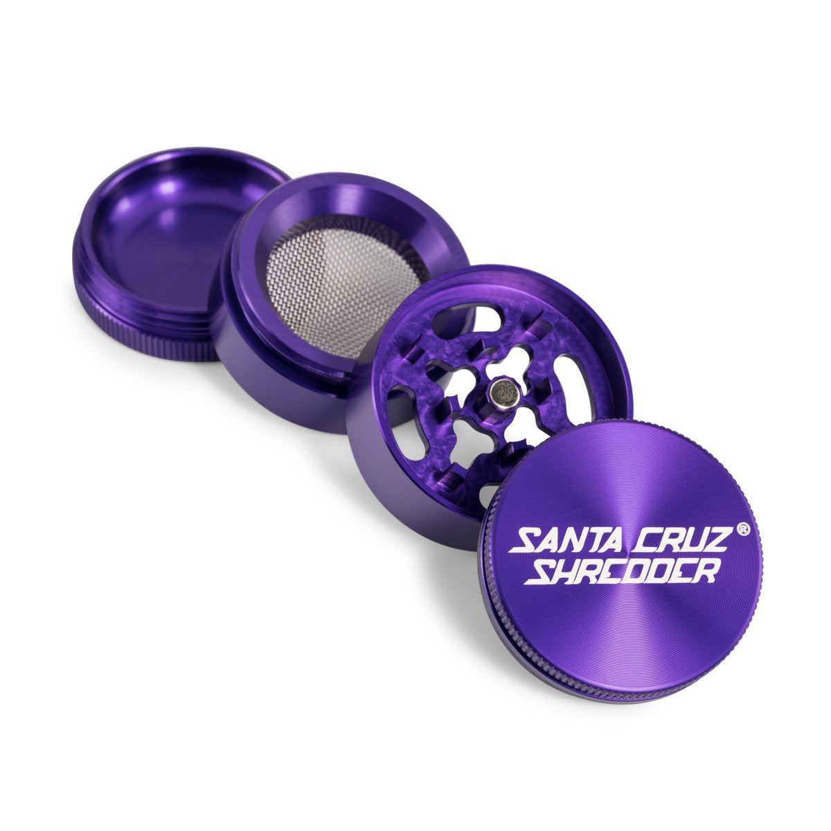 santa cruz shredder 4 piece grinder choose small, medium or large santa cruz shredder 4 piece grinder choose small, medium or large