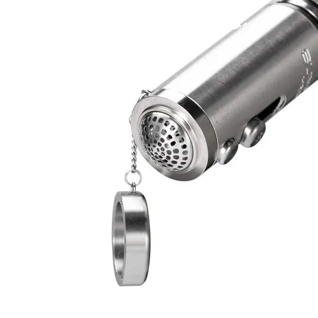 the sunakin sunpipe h2og stainless steel & glass waterpipe the sunakin sunpipe h2og stainless steel & glass waterpipe