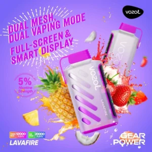 vozol gear power 20000 puffs – 10 packs or more