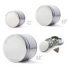 Space Case 4 Piece Aluminum Grinder Sifter - Small, Medium or Large import placeholder for 1797356748863