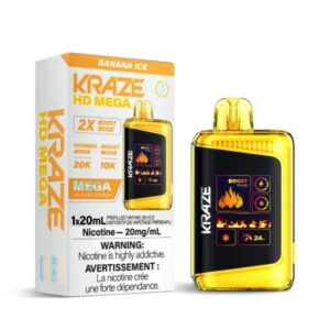 kraze hd mega – disposable vape (20k)