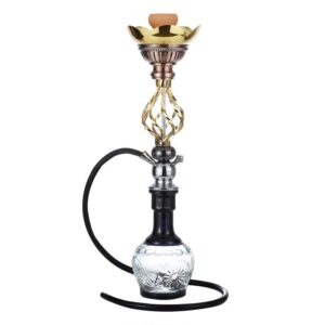 27 inches twist wrought hookah
