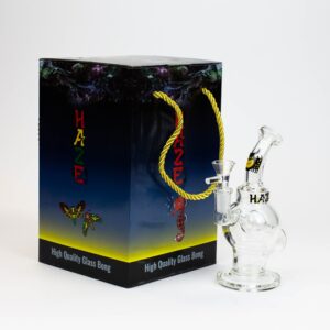 haze sphere glass bong 7 inches