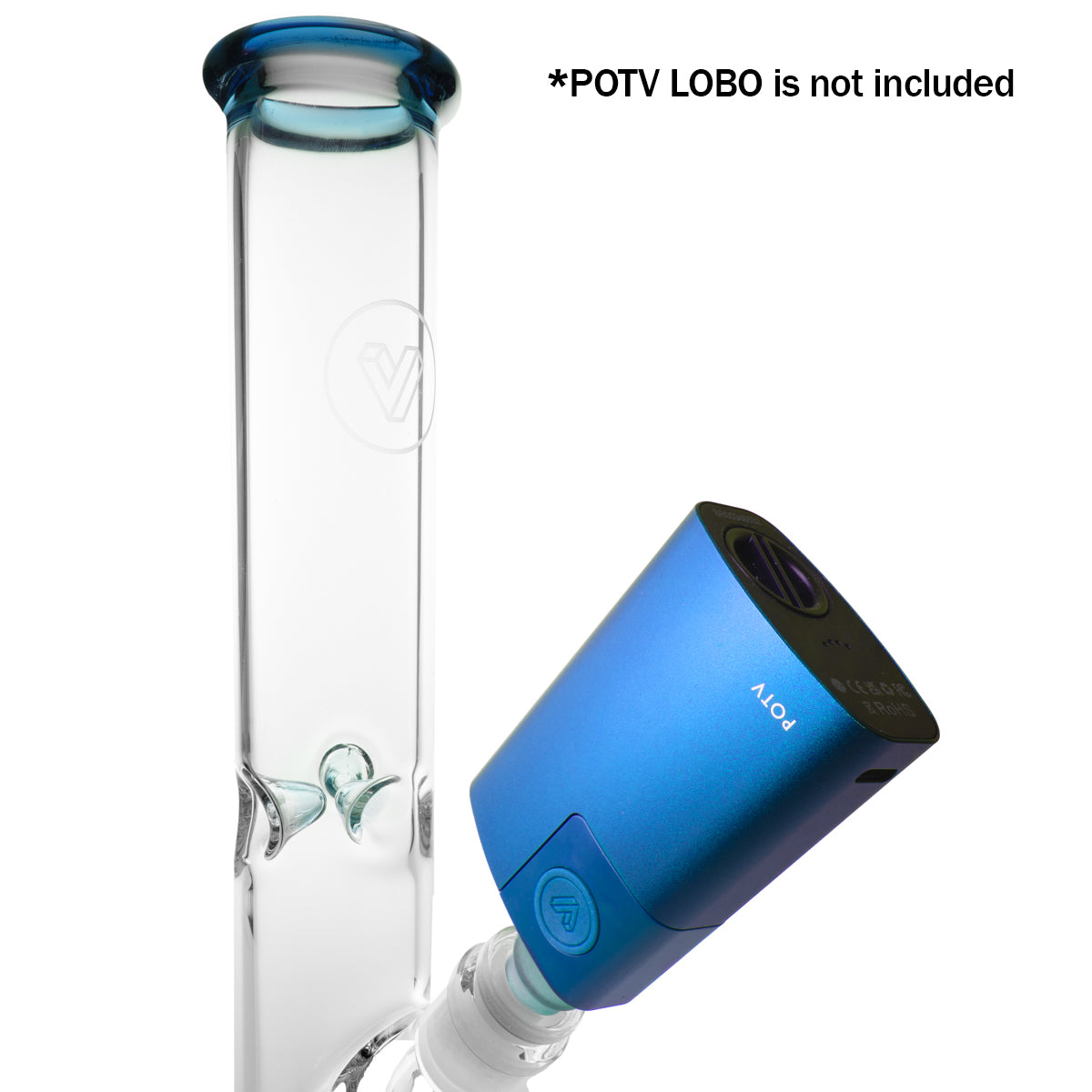 potv straight tube glass bubbler potv straight tube glass bubbler