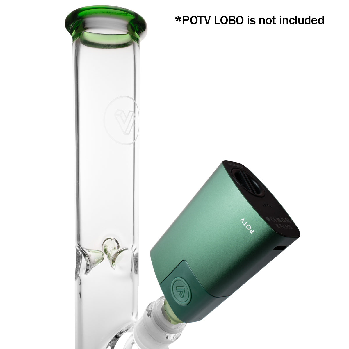 potv straight tube glass bubbler potv straight tube glass bubbler