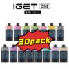 IGET One Multiple Flavours – 30 Pack(shipped from Overseas) import placeholder for 19366