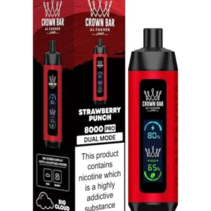 al fakher crown bar 8000 5 packs or more