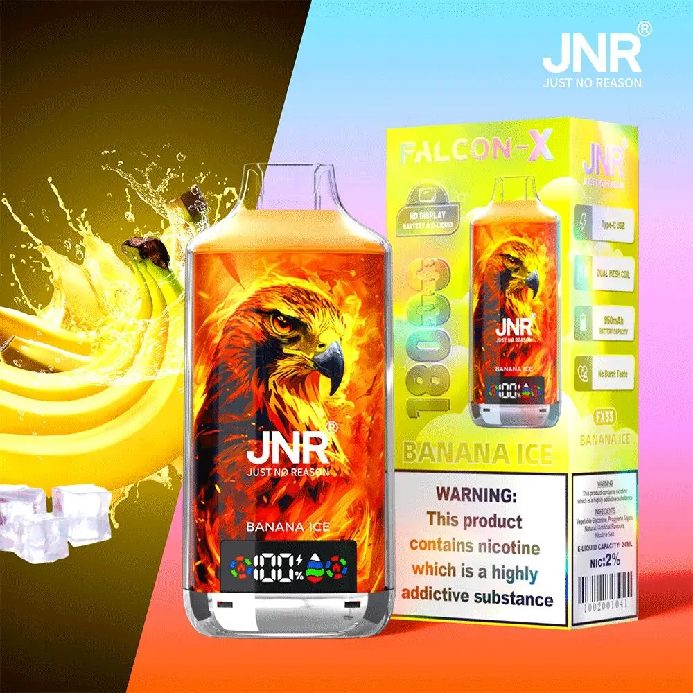 jnr falcon x 18000 puffs 30 pack (ship from oversea) jnr falcon x 18000 puffs 30 pack (ship from oversea)