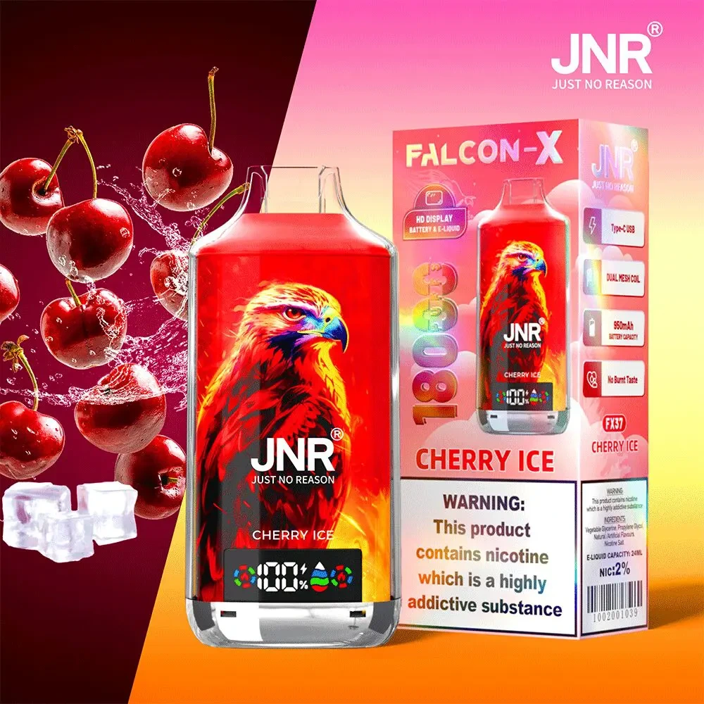 jnr falcon x 18000 puffs 30 pack (ship from oversea) jnr falcon x 18000 puffs 30 pack (ship from oversea)