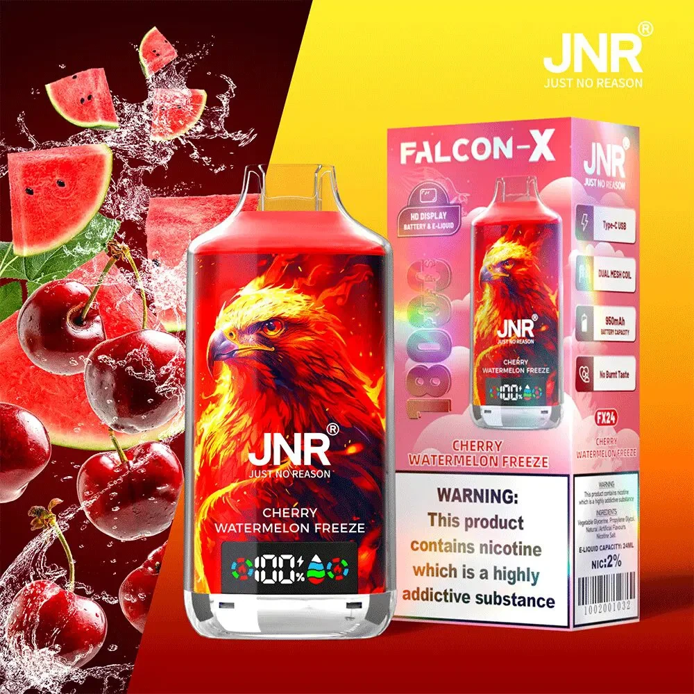 jnr falcon x 18000 puffs 30 pack (ship from oversea) jnr falcon x 18000 puffs 30 pack (ship from oversea)