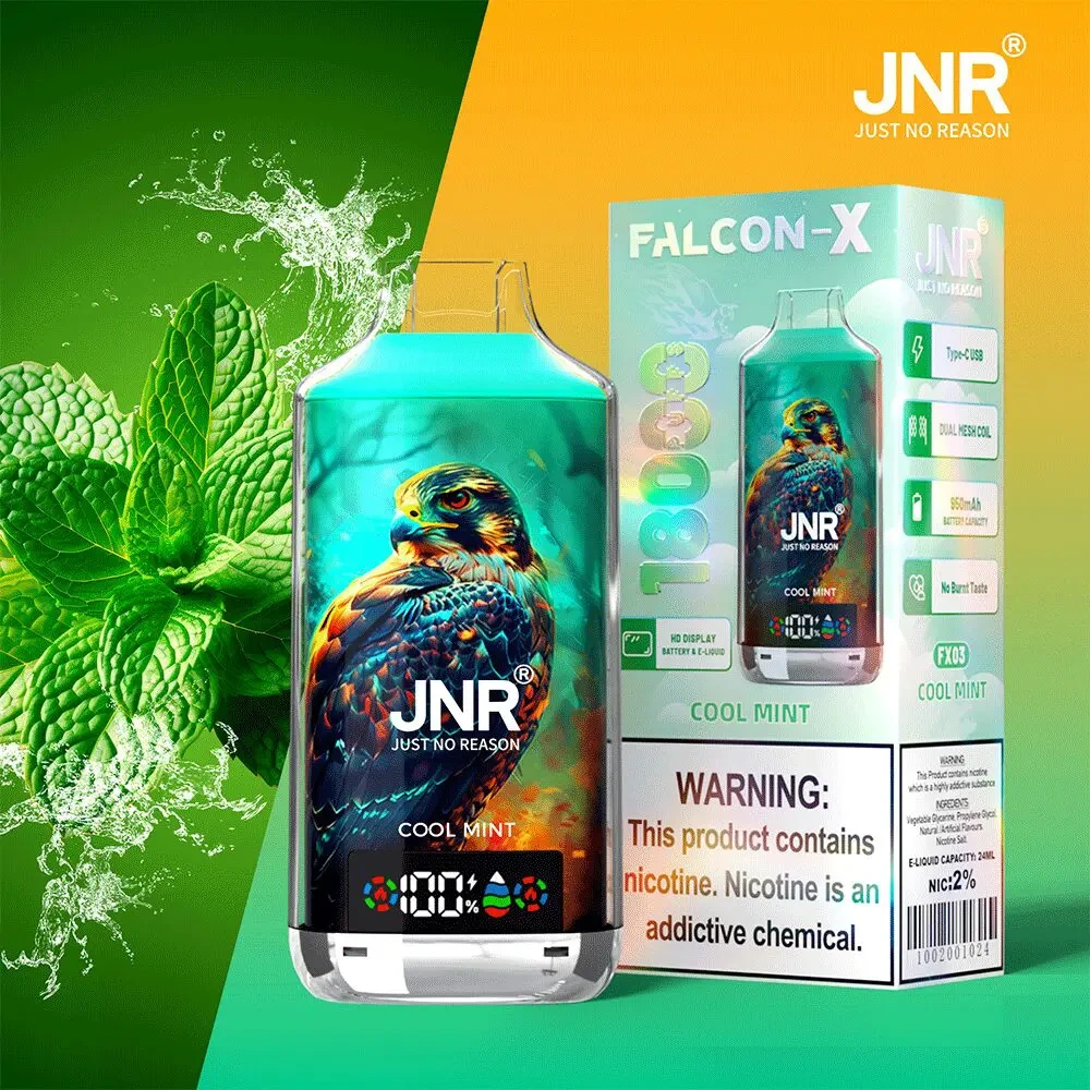 jnr falcon x 18000 puffs 30 pack (ship from oversea) jnr falcon x 18000 puffs 30 pack (ship from oversea)