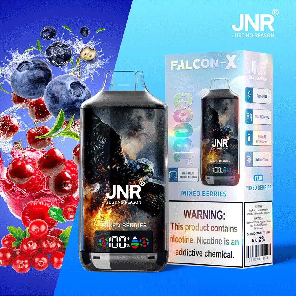 jnr falcon x 18000 puffs 30 pack (ship from oversea) jnr falcon x 18000 puffs 30 pack (ship from oversea)