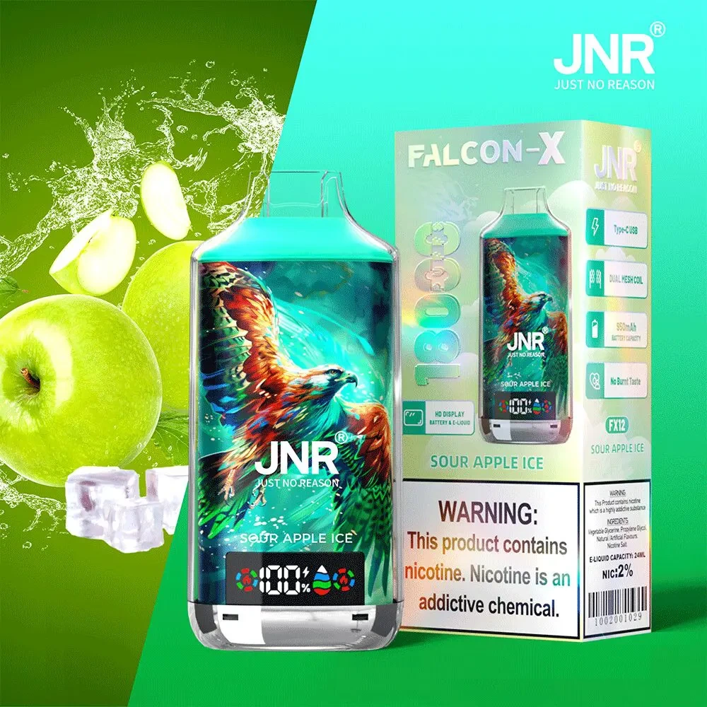jnr falcon x 18000 puffs 30 pack (ship from oversea) jnr falcon x 18000 puffs 30 pack (ship from oversea)