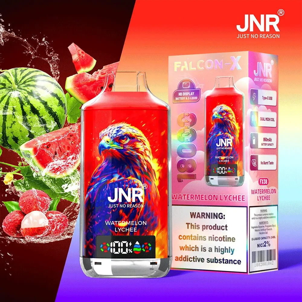 jnr falcon x 18000 puffs 30 pack (ship from oversea) jnr falcon x 18000 puffs 30 pack (ship from oversea)