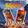 JNR Rage Grilla 55000 Puffs 20 Packs (Ship from oversea) import placeholder for 20499